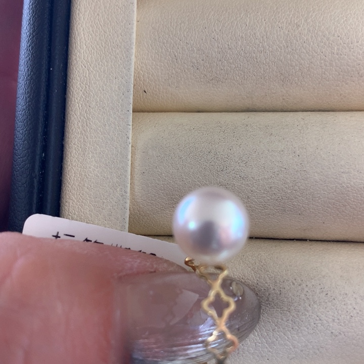 未镶嵌戒指海水珍珠