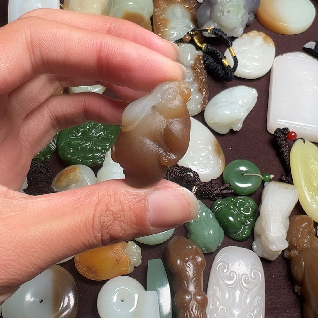 和田玉挂件未镶嵌