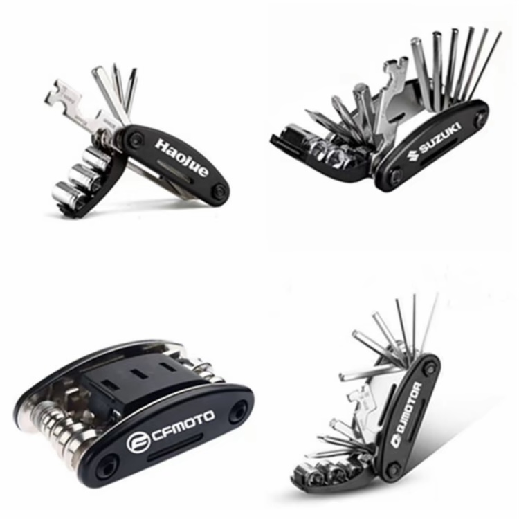 摩托车骑行豪爵TR300赛600春风机车川崎400雅马哈折叠多功能工具