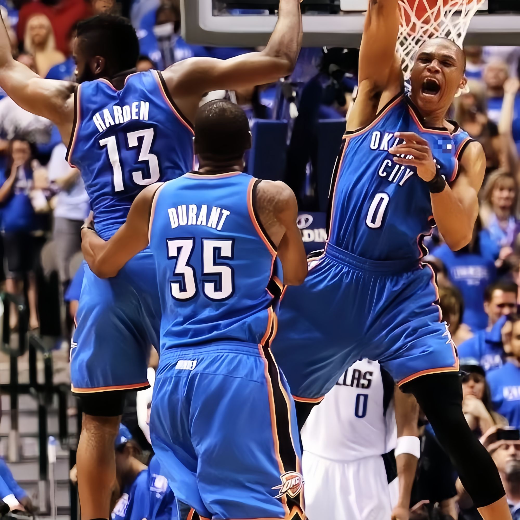 【38】【雷霆三少】杜兰特威少哈登运动背心球衣速干透气网眼篮球服