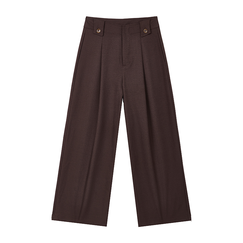 【达人专属】高腰休闲裤W7823