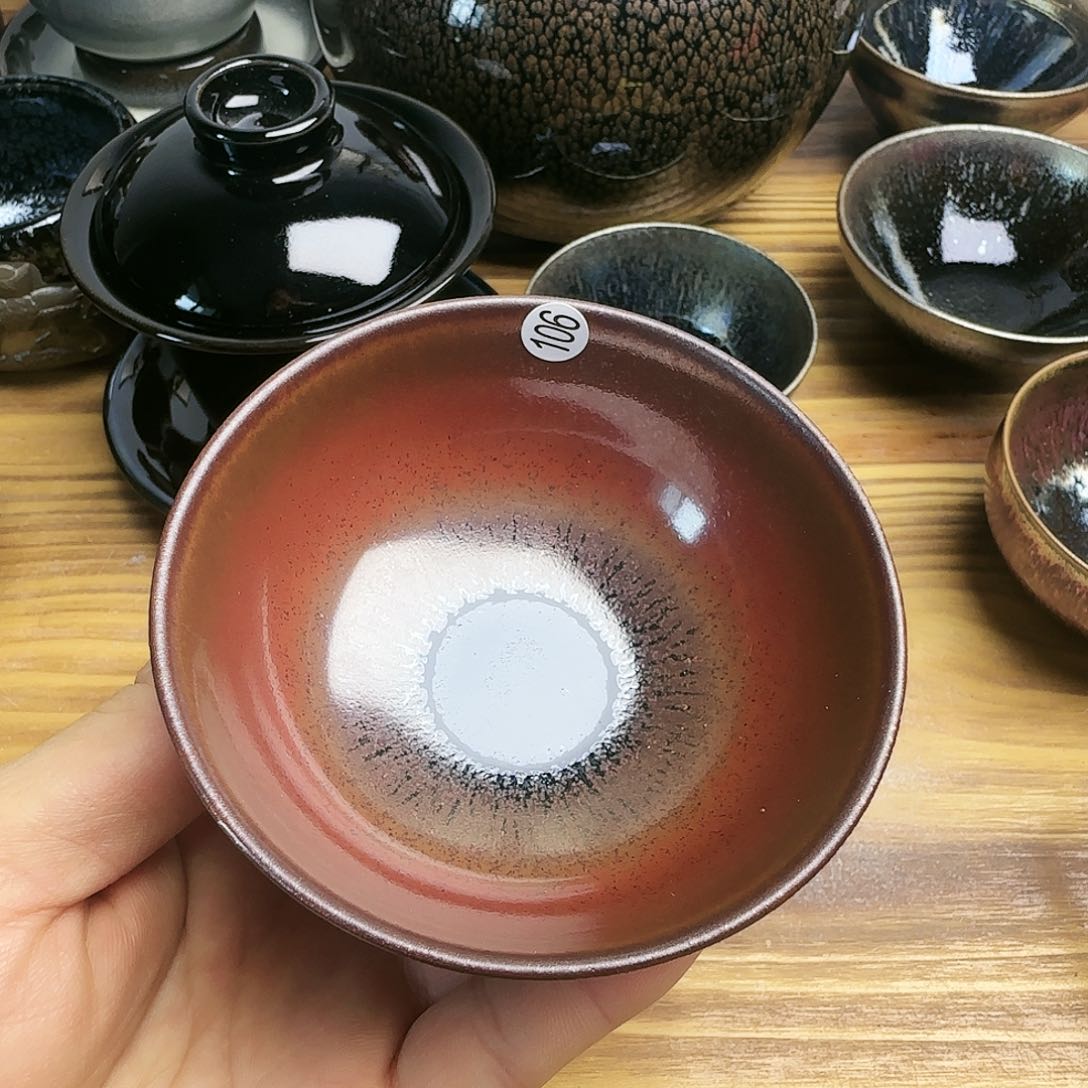 茶盏建窑建盏茶器106