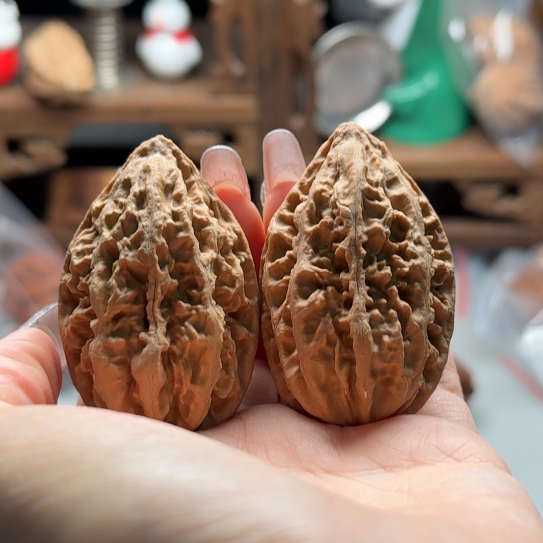 文玩核桃把件关东木子楸百核90