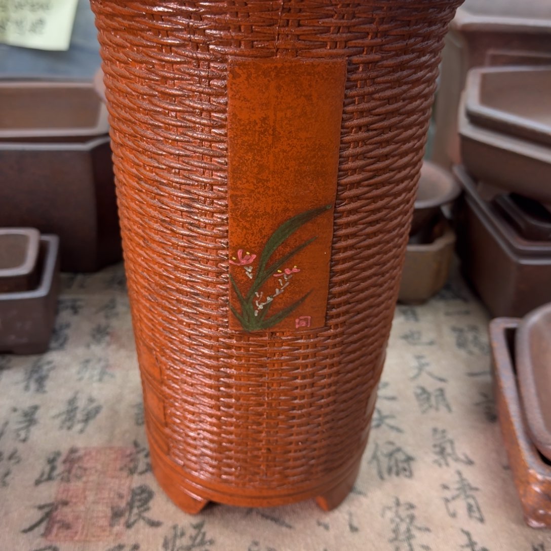 紫砂花盆29号宜兴紫砂正品14.5x25