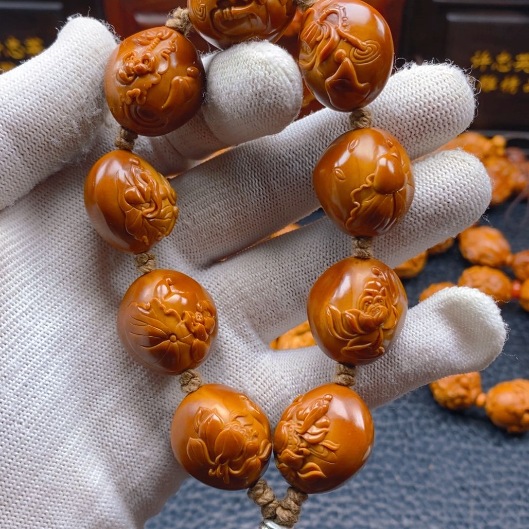 橄榄核手串/手链顾志东2.1铁核无相佛