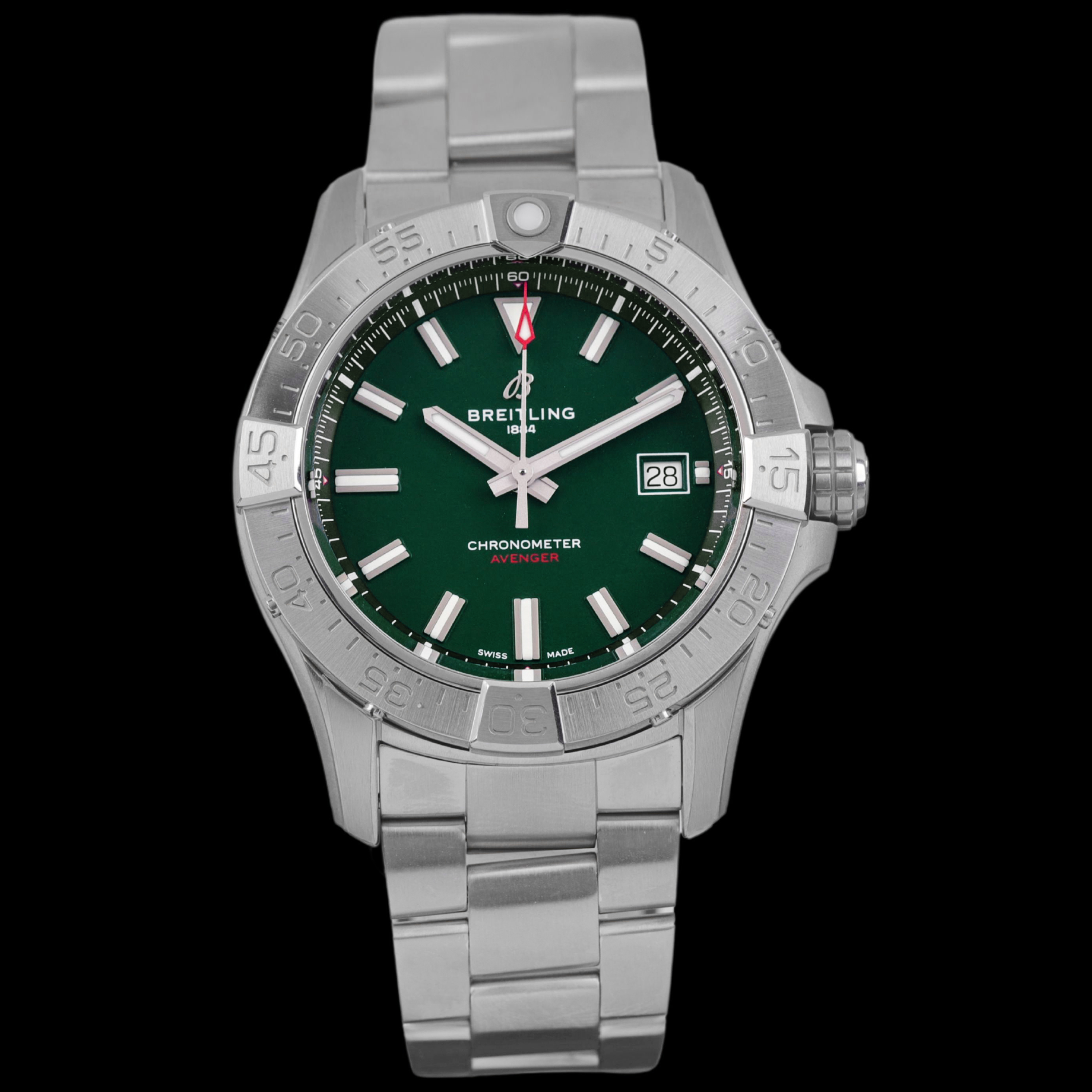 未使用 BREITLING/百年灵 大牛/25未使用全/A17328101L1A1/42盘/