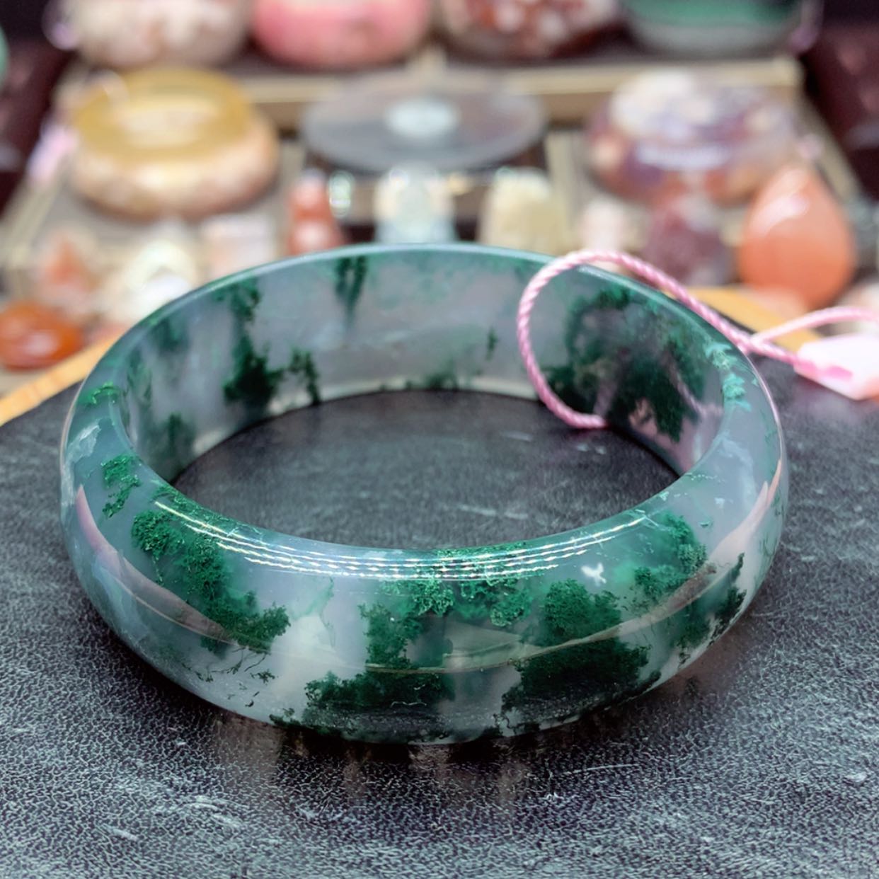 【闪购商品】玛瑙/玉髓未镶嵌手镯6曼**华