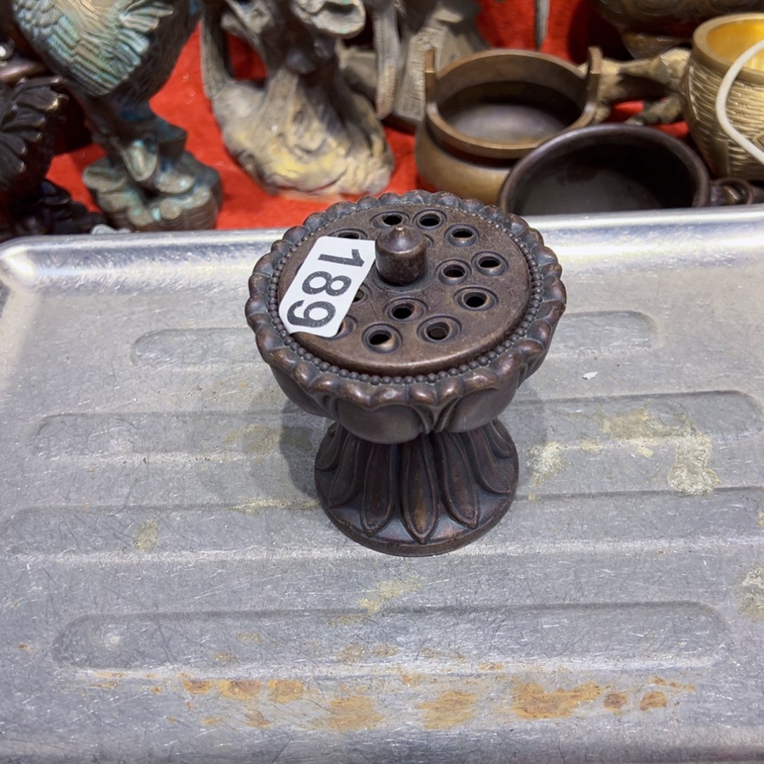 黄铜摆件，文房摆件