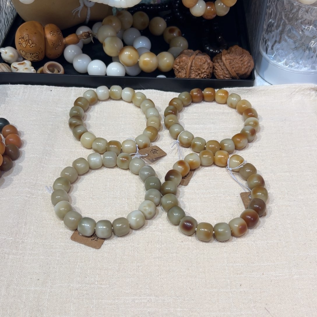 菩提根/象牙果吊坠奶绿飘飘卡14微瑕