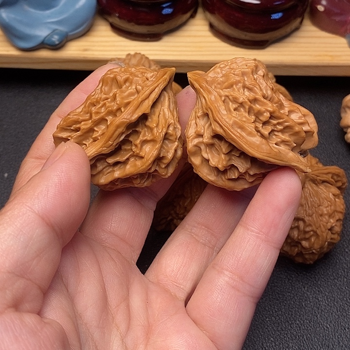 把件核桃异形小鸟
