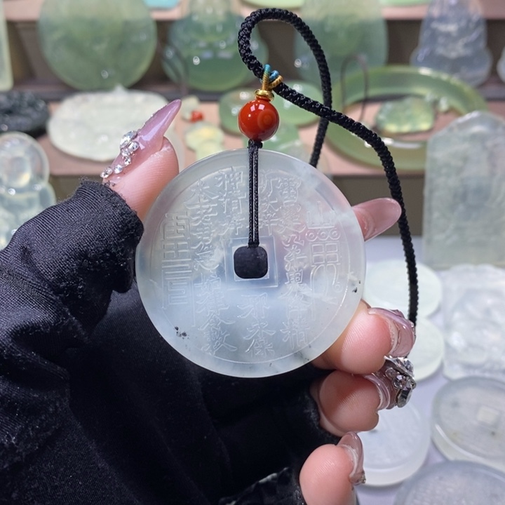 岫玉吊坠未镶嵌吊坠