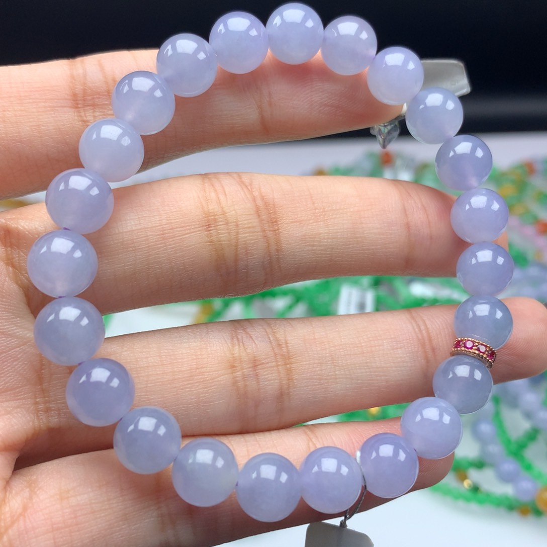 翡翠手链未镶嵌卡