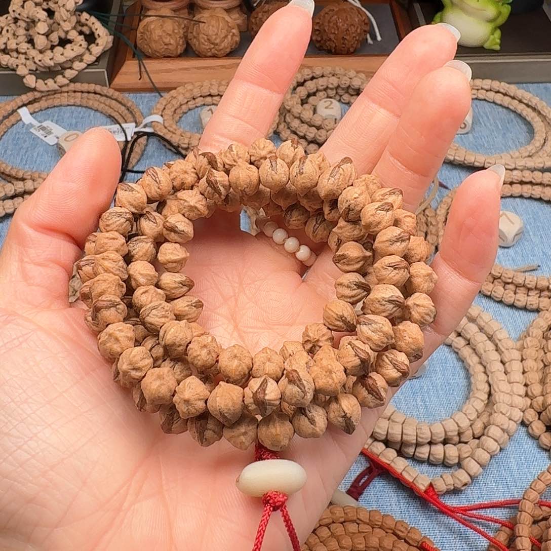 柏香籽/百香籽手串丂*