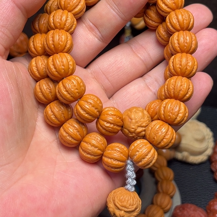 手串猴头核桃1.4八棱双圈