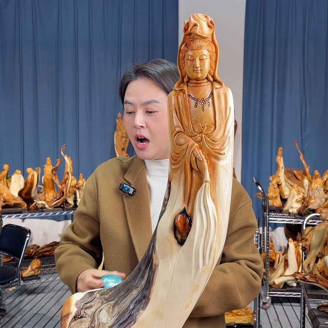 柏木（崖柏）随型艺术根雕