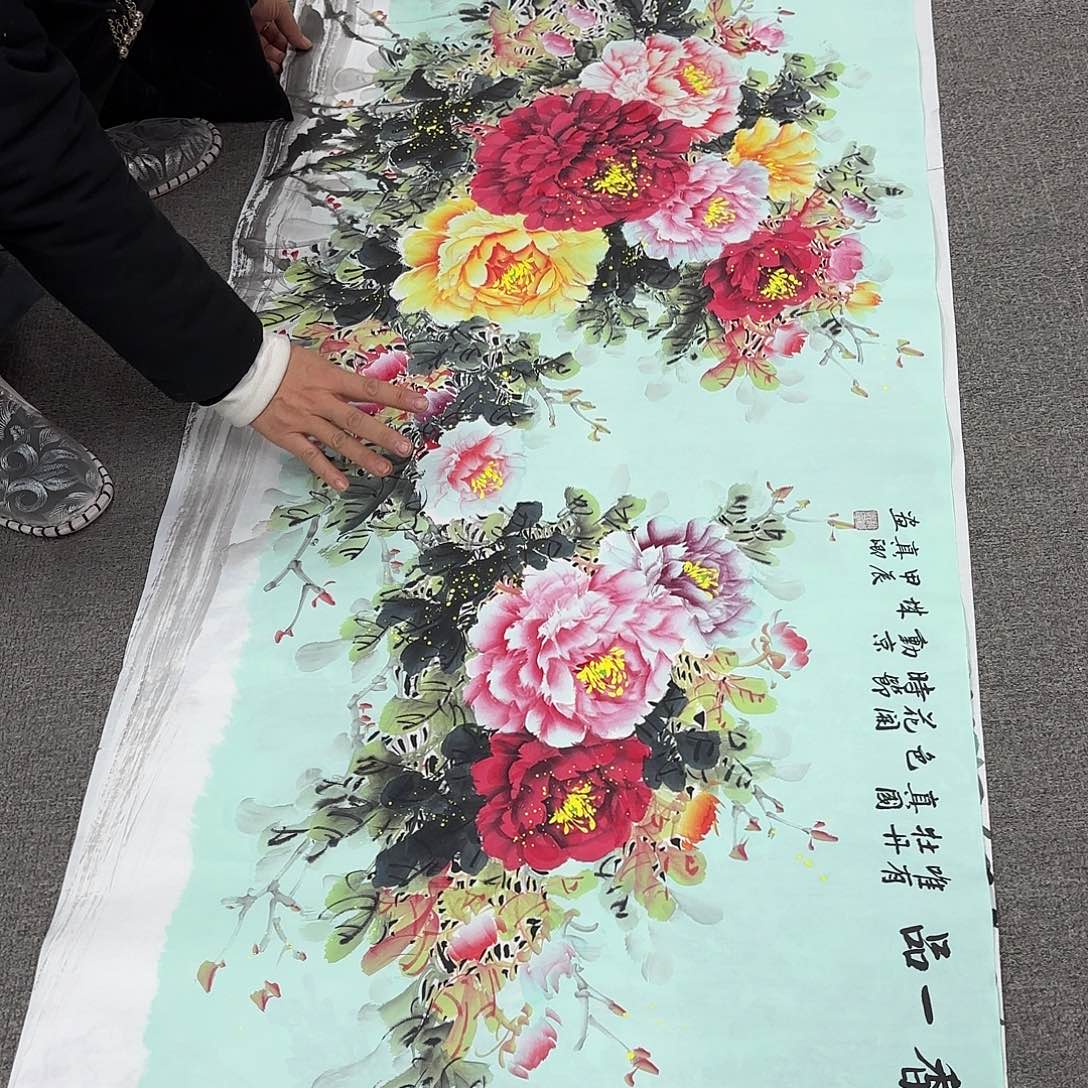 国画国画作品多次入选国内外大展