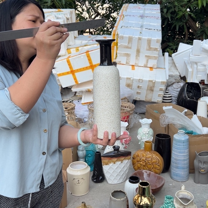 瓶高度35厘米口径4厘米微瑕捡漏