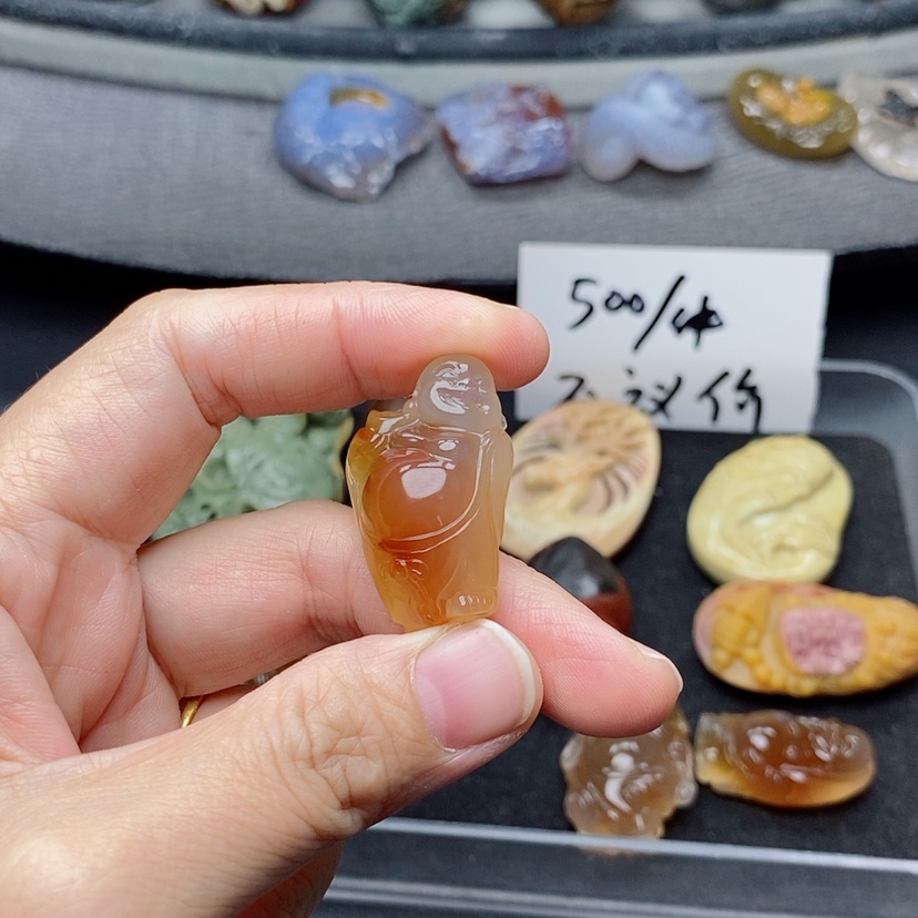 【闪购商品】定制玛瑙吊坠未镶嵌