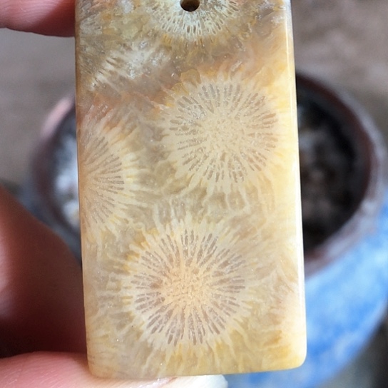 硅化玉吊坠未镶嵌