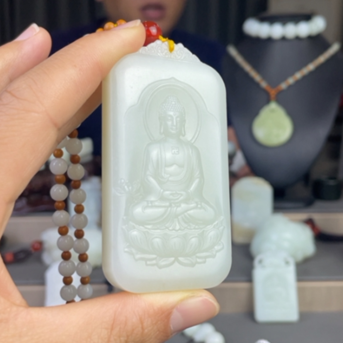 【闪购商品】和田玉未镶嵌颈饰