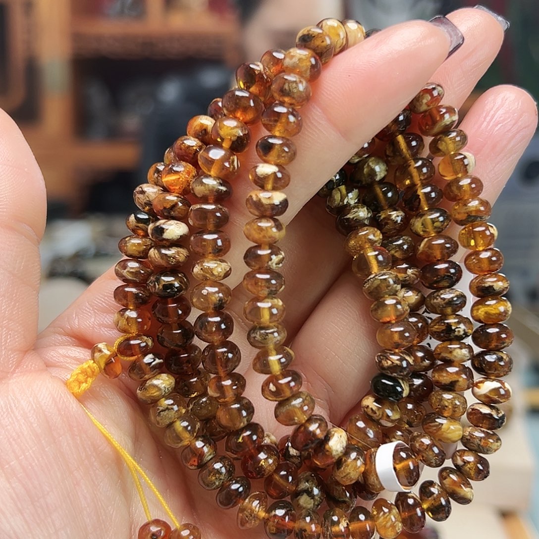 琥珀未镶嵌裸石抚顺琥珀七20653