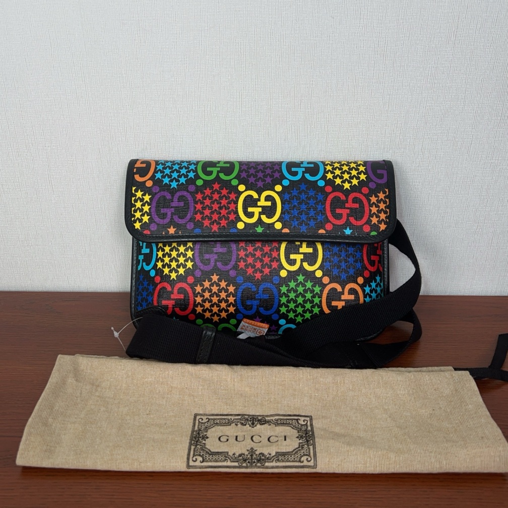 95新 GUCCI/古驰 古驰跳跳糖限定款胸包cj7361