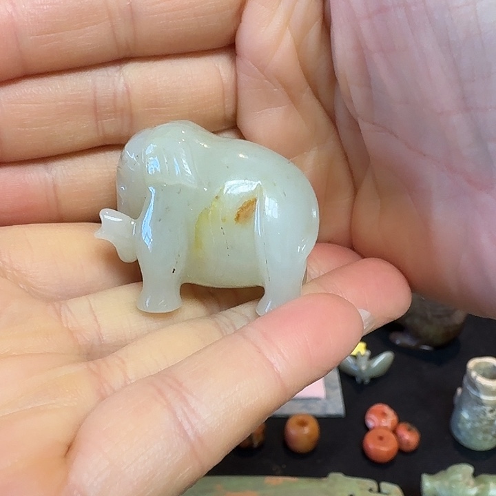 和田玉挂件未镶嵌骑**影