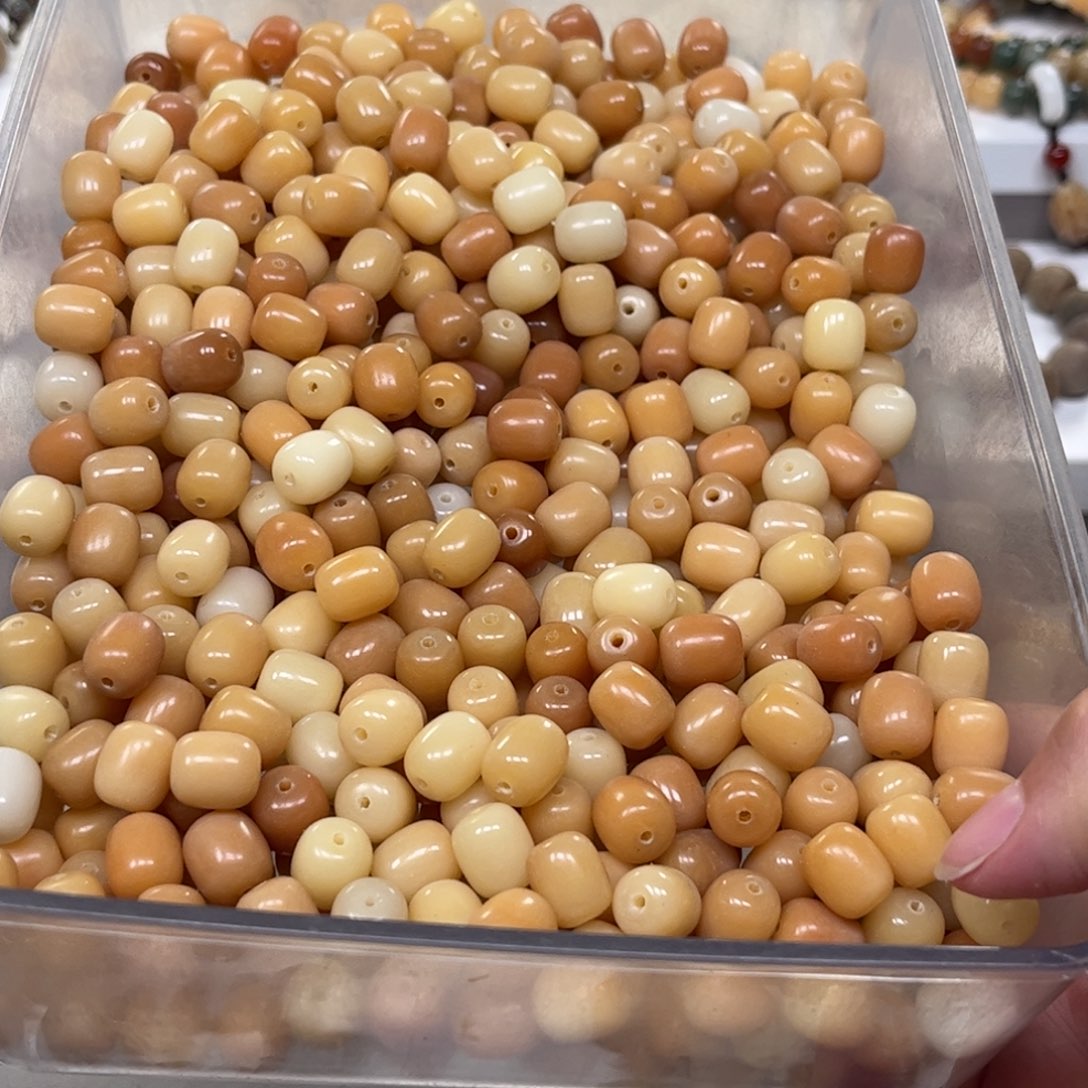 吊坠白玉菩提小年糕50颗