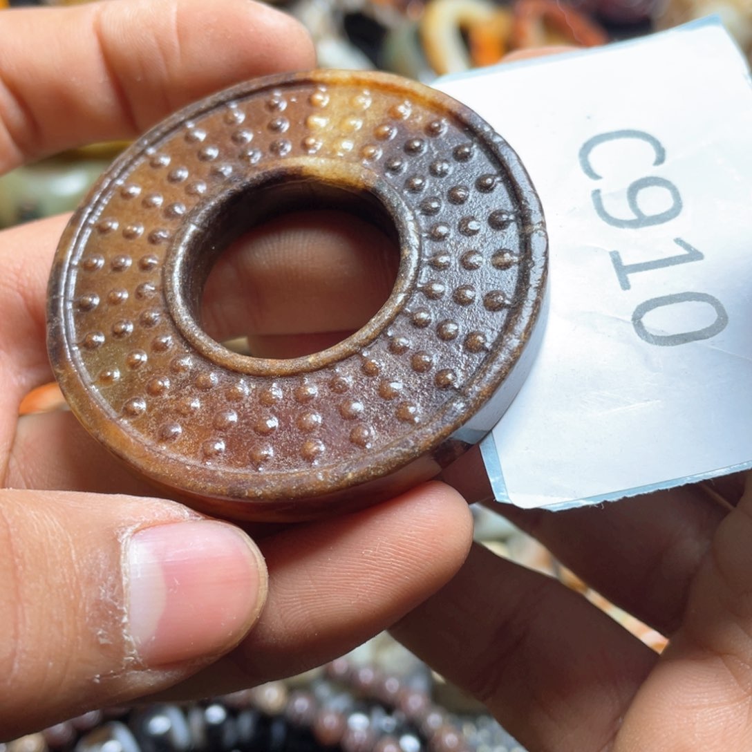 和田玉（糖玉）挂件未镶嵌