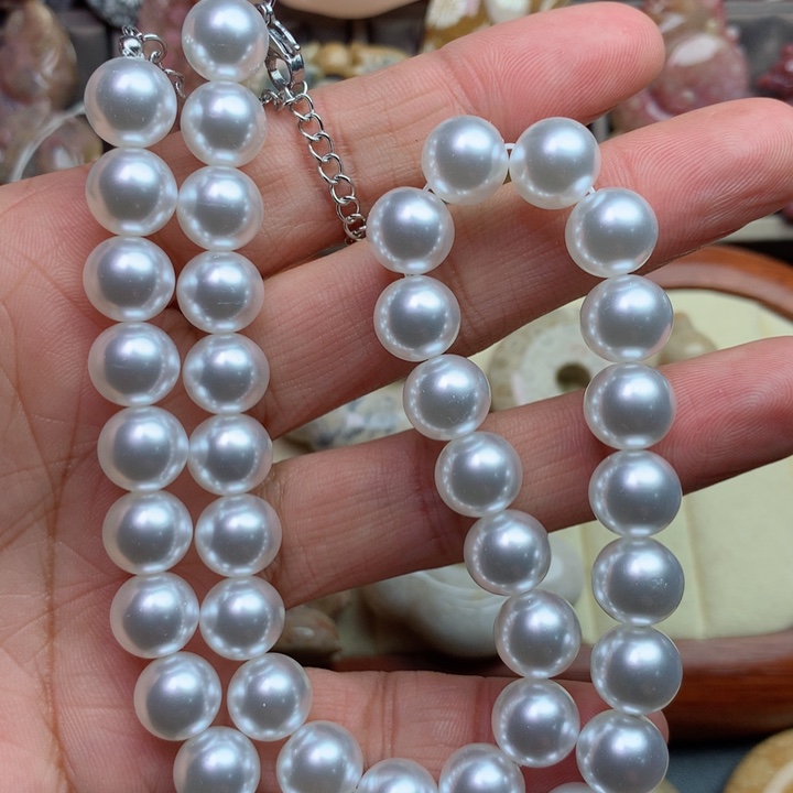 硅化珊瑚（珊瑚玉）颈饰未镶嵌