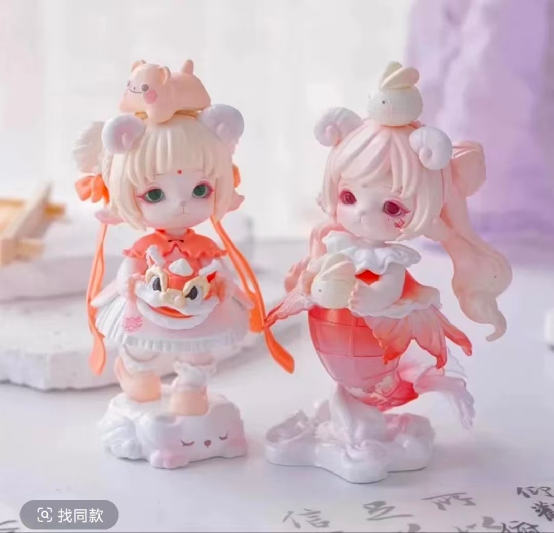 【菜菜拆盒】踩后二位欧 遗梦芳华 系列盲盒