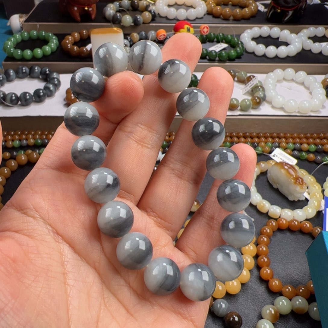 和田玉手链未镶嵌