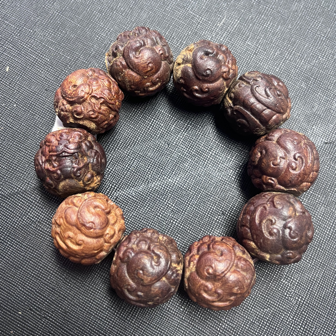 二哥文玩木串E212