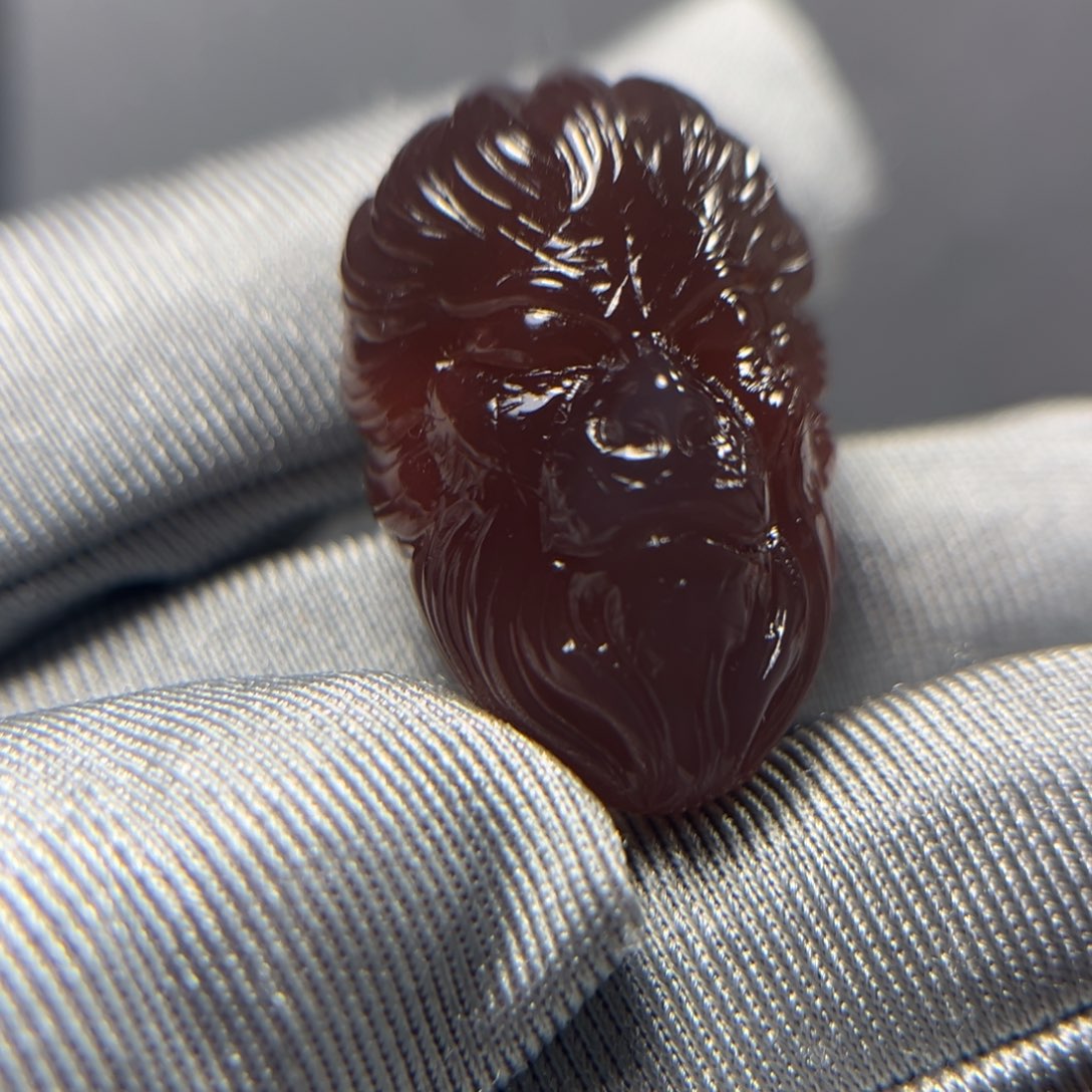 南红玛瑙挂件未镶嵌