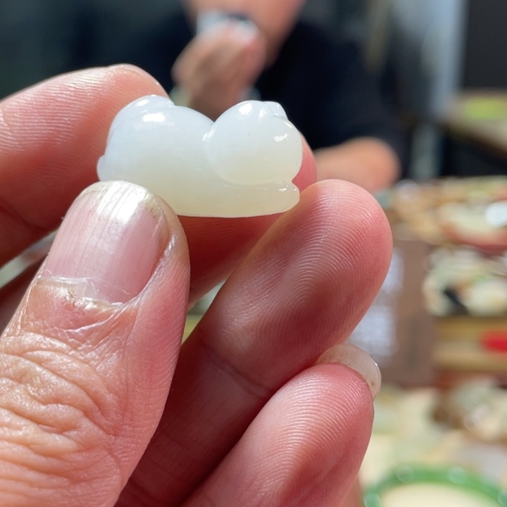 颈饰未镶嵌和田玉