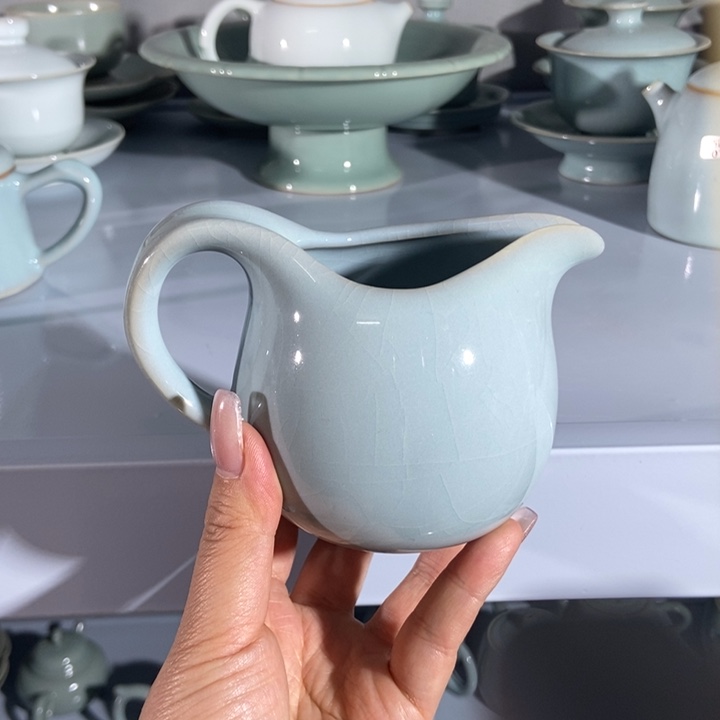 瓷片微瑕公道杯8888