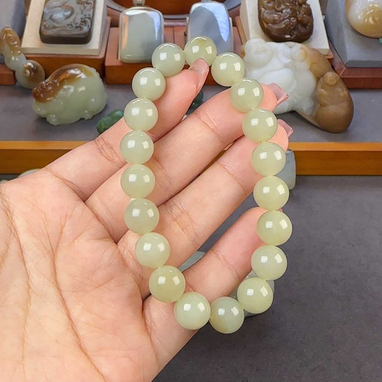 【闪购商品】手串未镶嵌和田玉