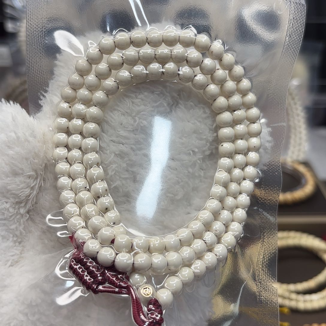 星月菩提吊坠顶尖天花板头货头条石玉骨瓷白6*6找星金标款