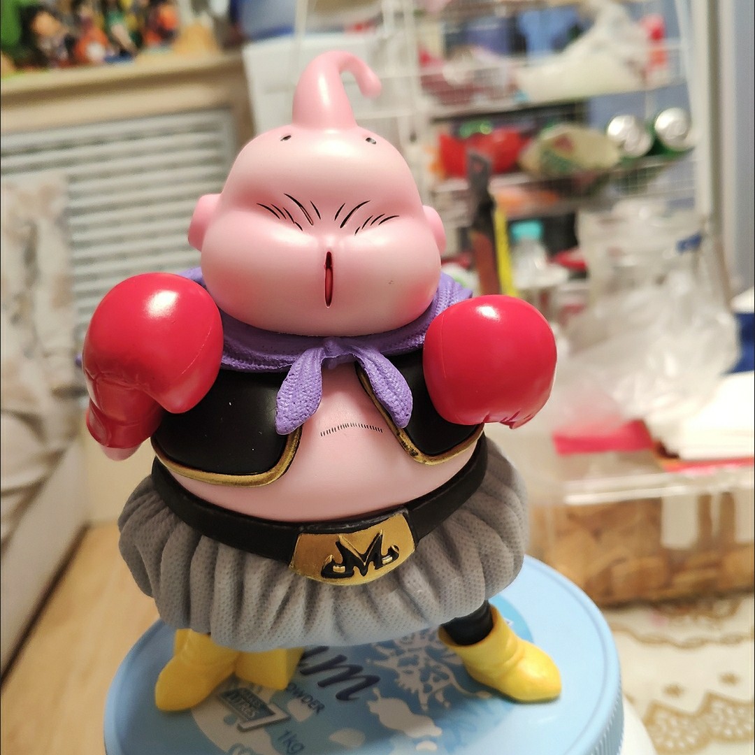 七龙珠拳击胖布欧布系列手办动漫车载模型摆件礼物魔人布欧拳击二