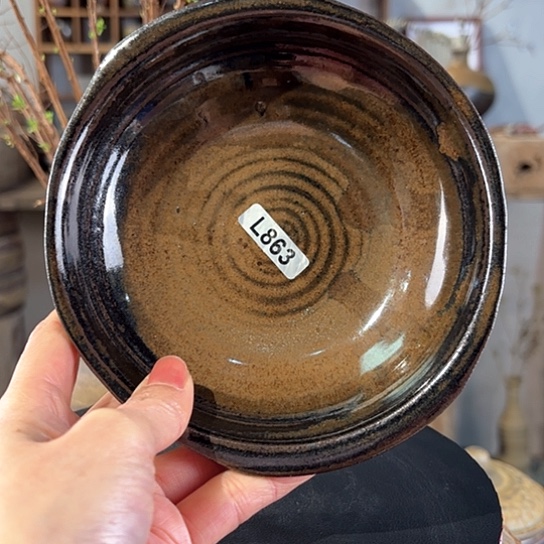 863柴烧龙窑果盘随机发货4个一套