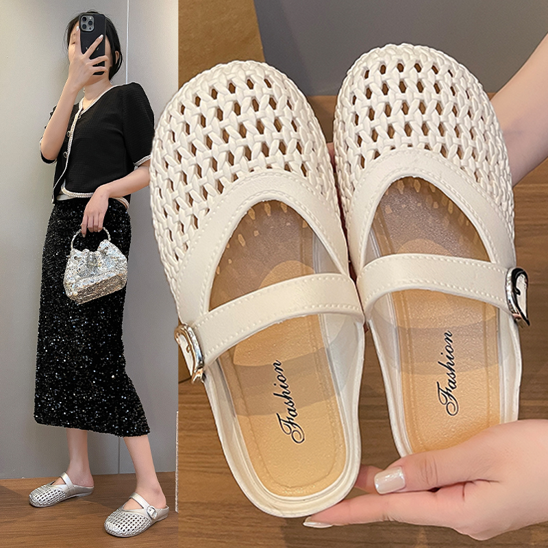 2025爆款四季女鞋588款透气网格外观搭配侧边小银扣时尚女鞋CL