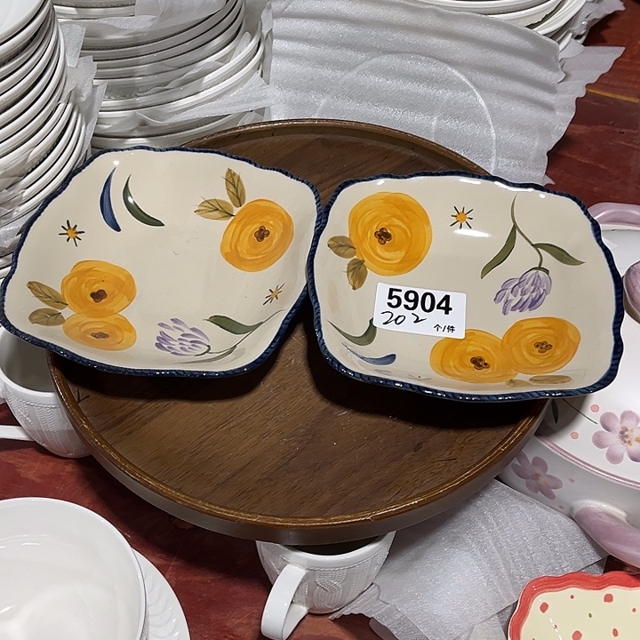 瓷微瑕外贸餐具5904