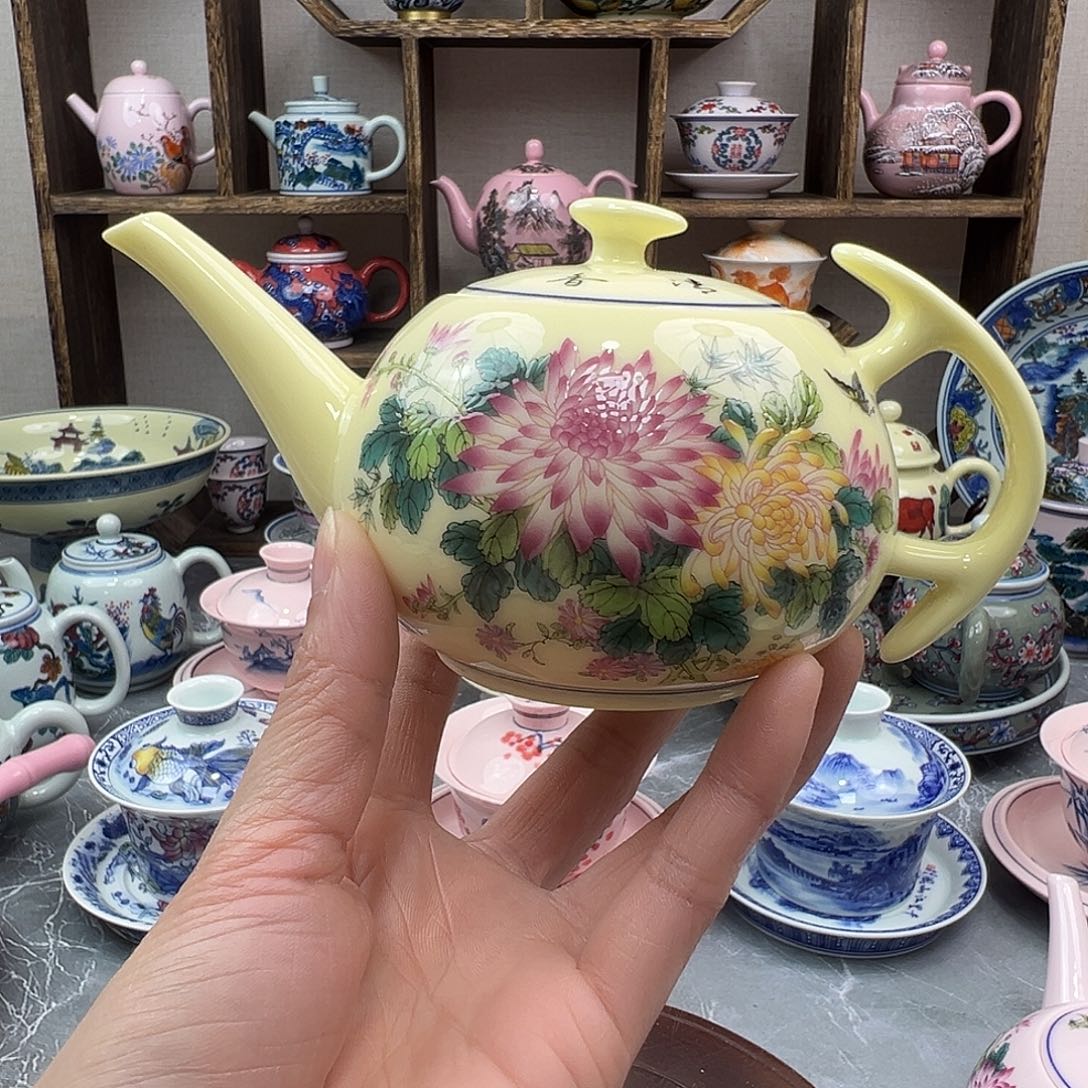 陶摆件景德镇陶瓷567老厂瓷9