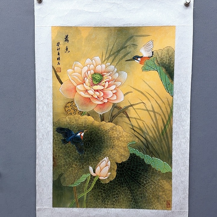 国画书法作品多次参加