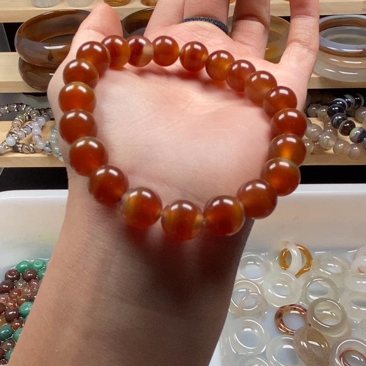 玛瑙/玉髓未镶嵌手串