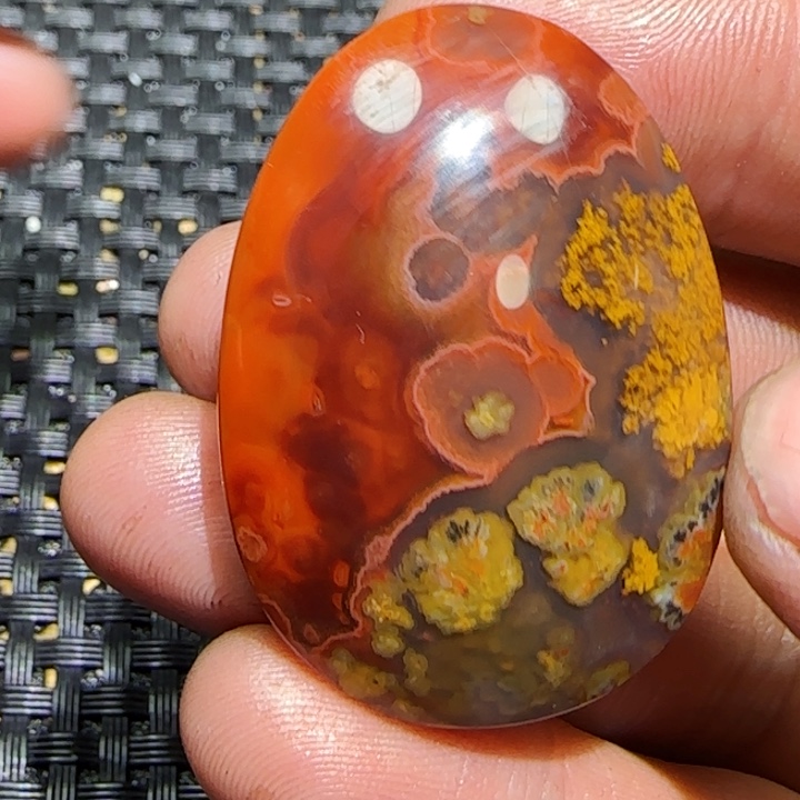 捕***】玛瑙/玉髓未镶嵌吊坠