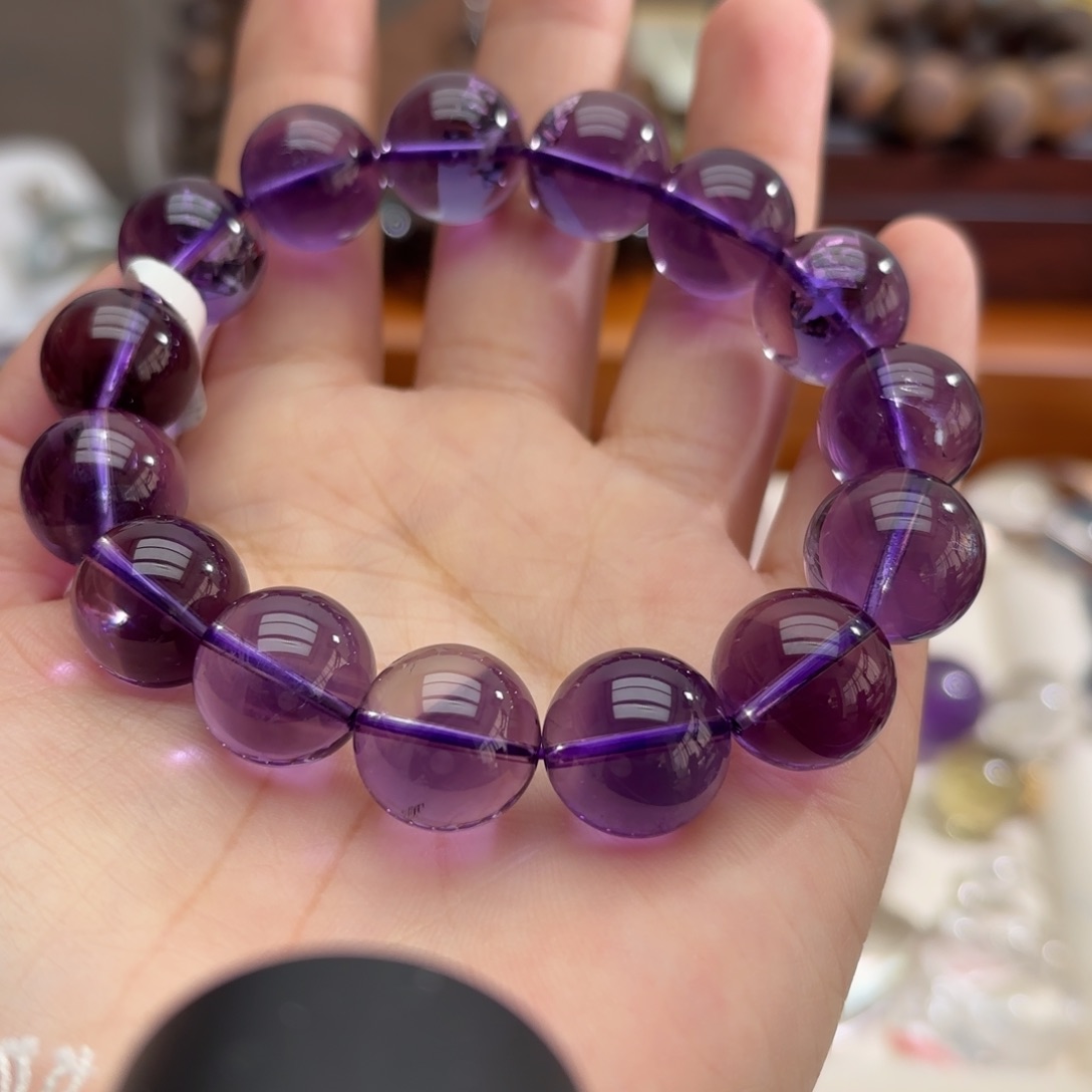 未镶嵌手链水晶巴西紫