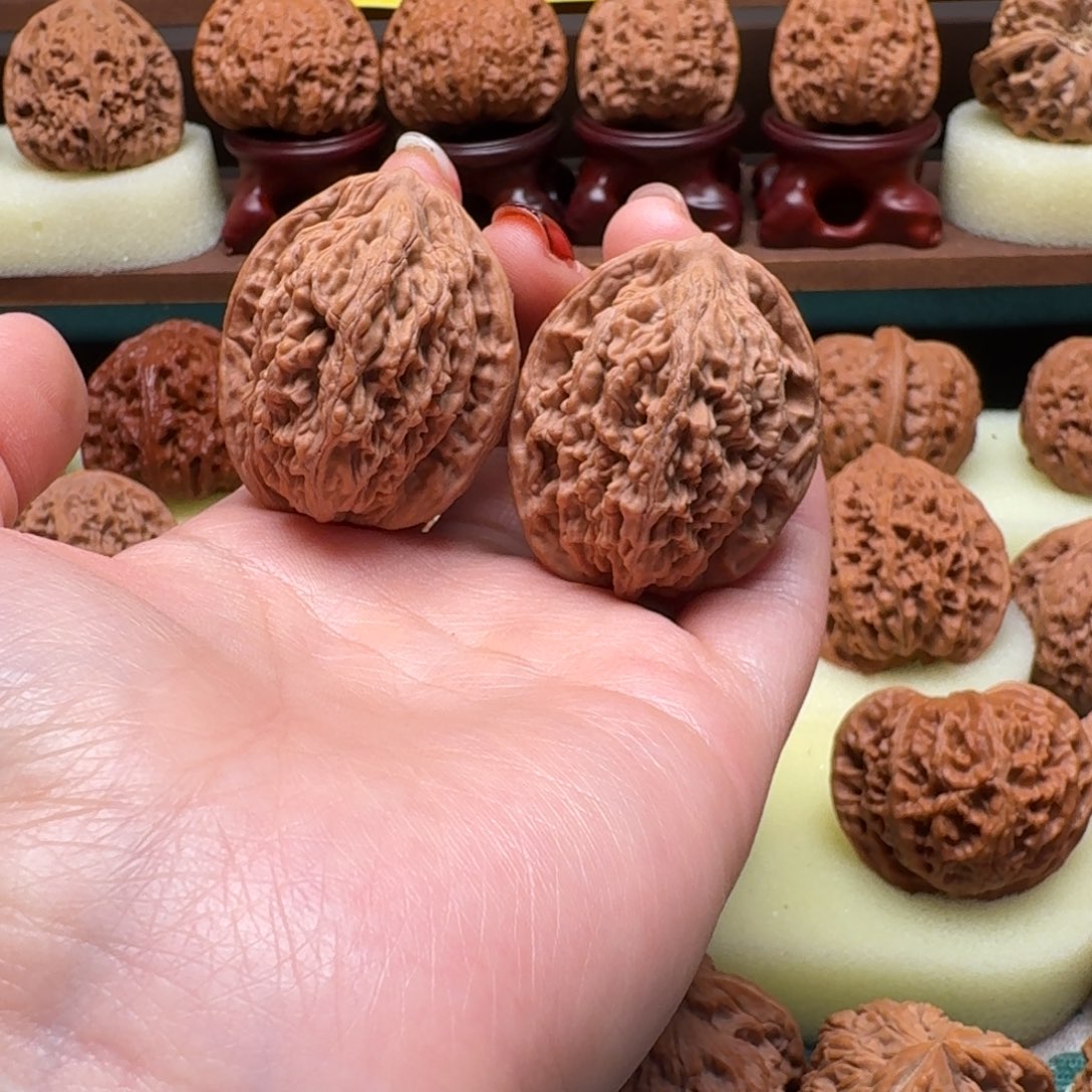 吊坠文玩核桃麦虎手捻