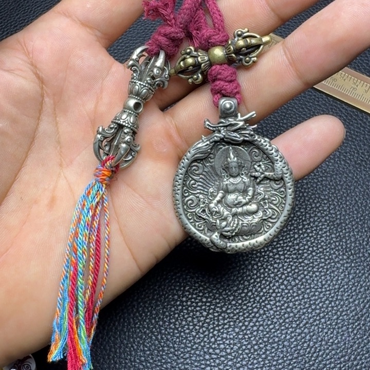 刘***波泥塑藏式风格九宫格..