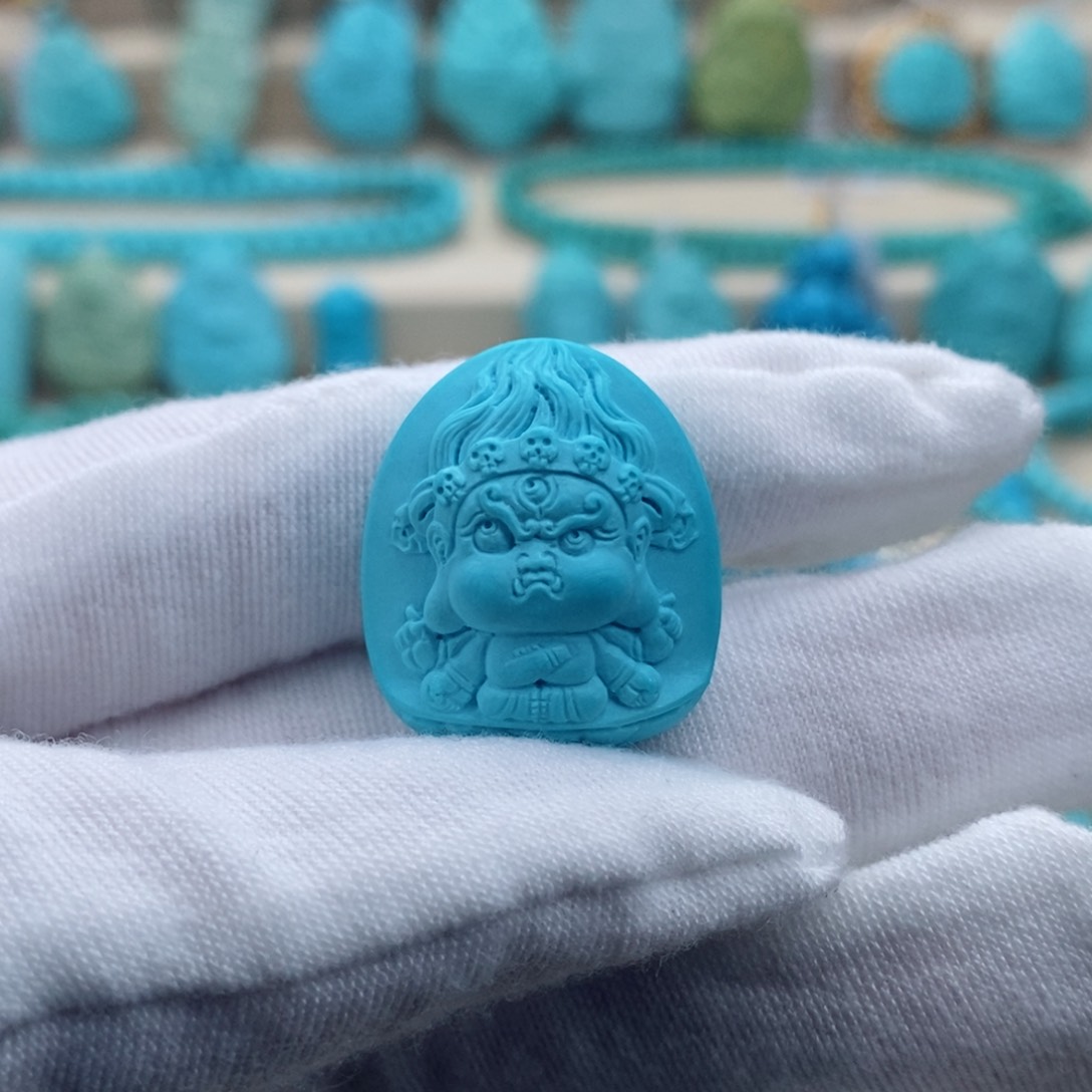 绿松石珠宝奇石未镶嵌